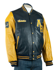 Men's Vintage Style College Varsity Bomber - Max
