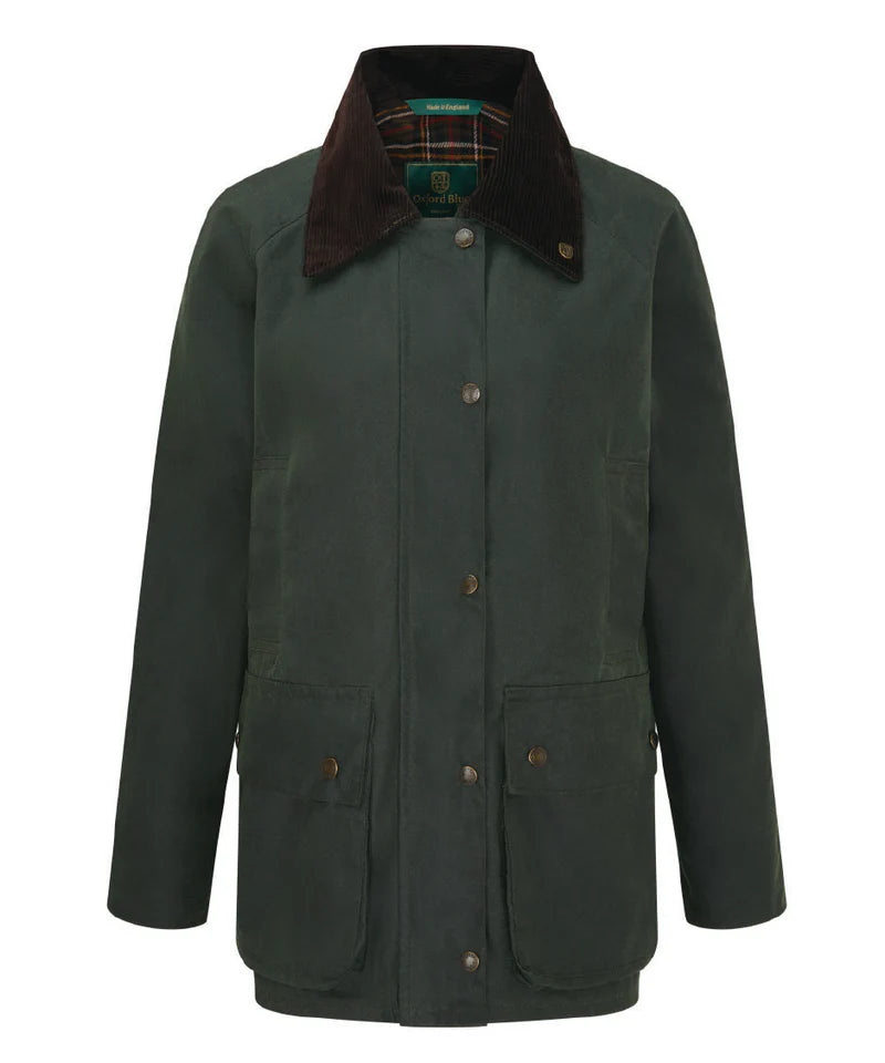 Women's Countrygirl Wax Jacket - GREEN
