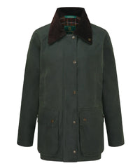 Women's Countrygirl Wax Jacket - GREEN