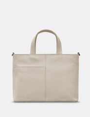 Yoshi - Country Cottage Leather Grab Bag with Detachable Shoulder Strap