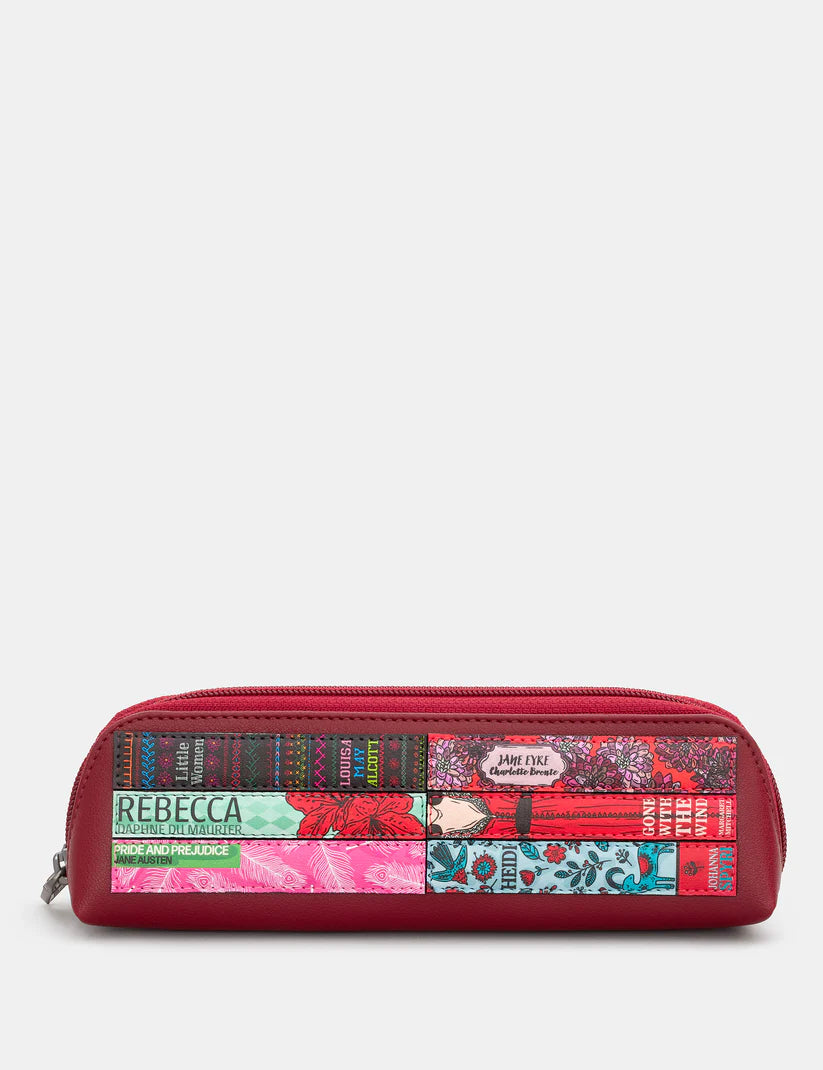 *PRE-ORDER AVAILABLE FOR SUMMER DELIVERY* New Disguise - Vegan Leather Luminary Bookworm Pencil Case