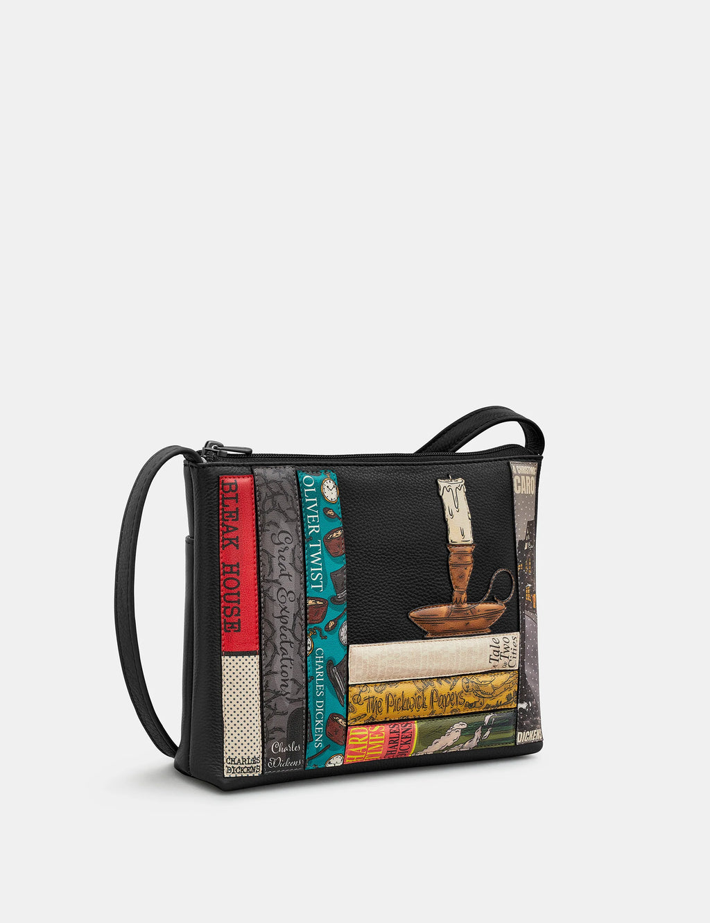 Yoshi - Dickens Bookworm Leather Cross Body Bag