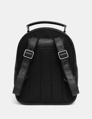 Yoshi - Highland Cow Black Leather Rucksack