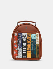 *PRE-ORDER AVAILABLE FOR SUMMER DELIVERY* New Disguise - Vegan Leather Shakespeare Bookworm Rucksack