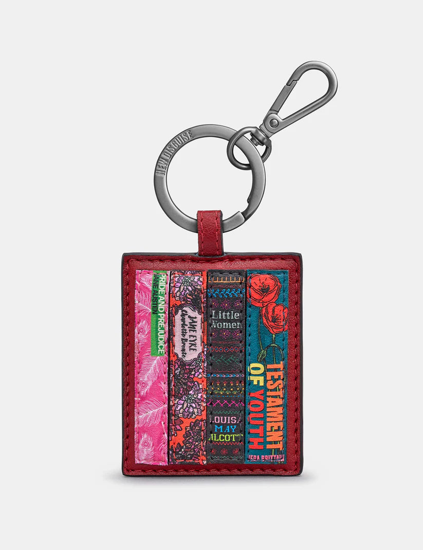 *PRE-ORDER AVAILABLE FOR SUMMER DELIVERY* New Disguise - Vegan Leather Luminary Bookworm Keyring