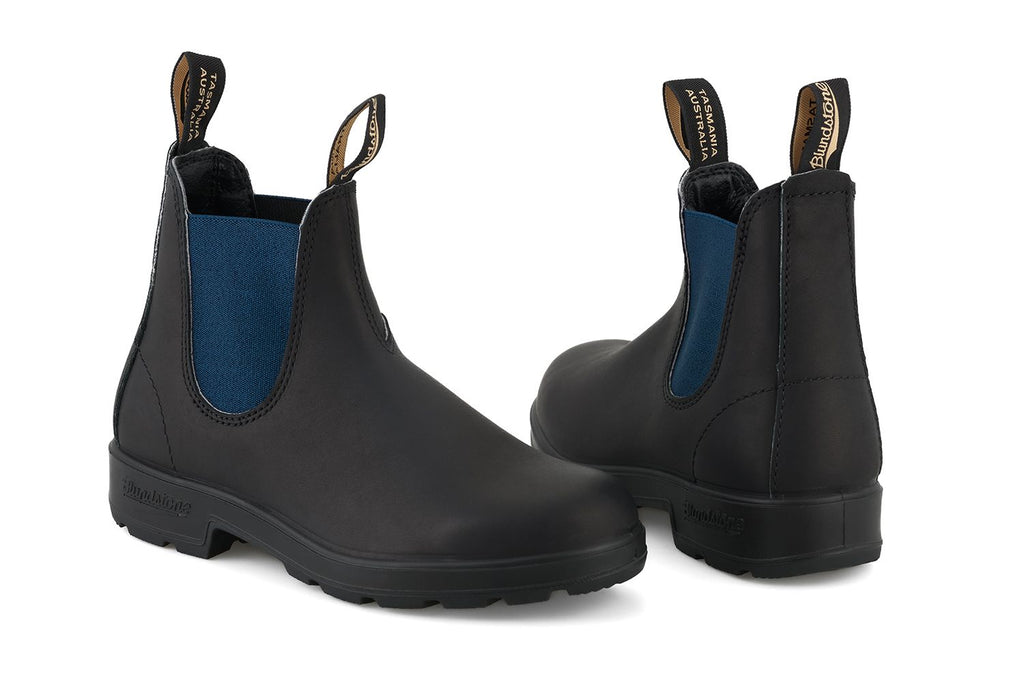 Blundstone - 1917 Black & Navy Leather Chelsea Boots