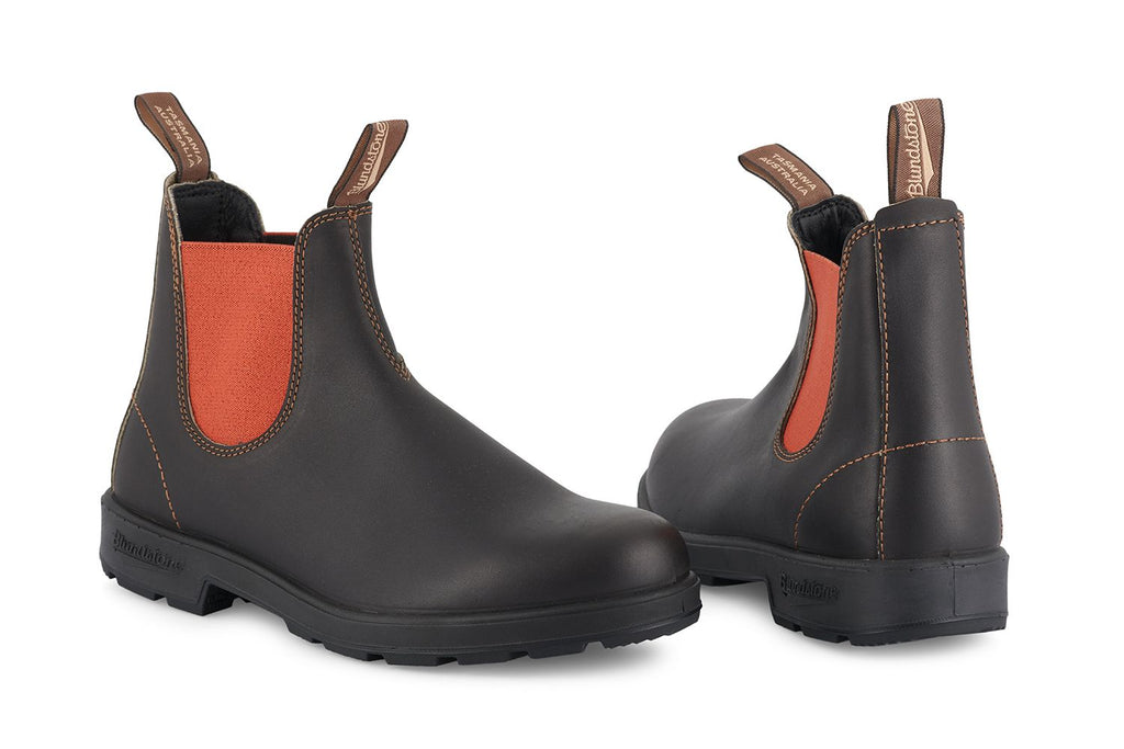 Blundstone - 1918 Brown & Terracotta Leather Chelsea Boots