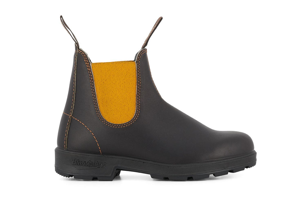 Blundstone - 1919 Brown & Mustard Leather Chelsea Boots