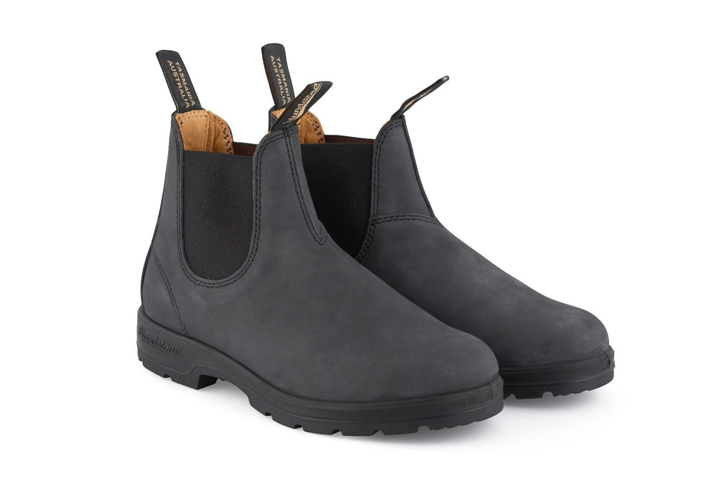 *Available for Pre-Order* Blundstone - 587 Rustic Black Leather Chelsea Boots