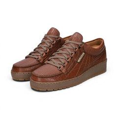 Mephisto - Rainbow Mamouth 742 Men's Desert Brown Leather Walking Shoes