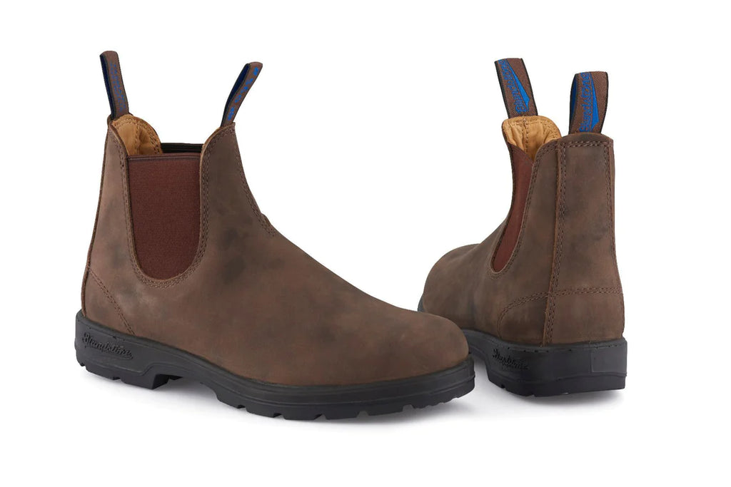 Blundstone - 584 Rustic Brown Thermal Leather Chelsea Boots