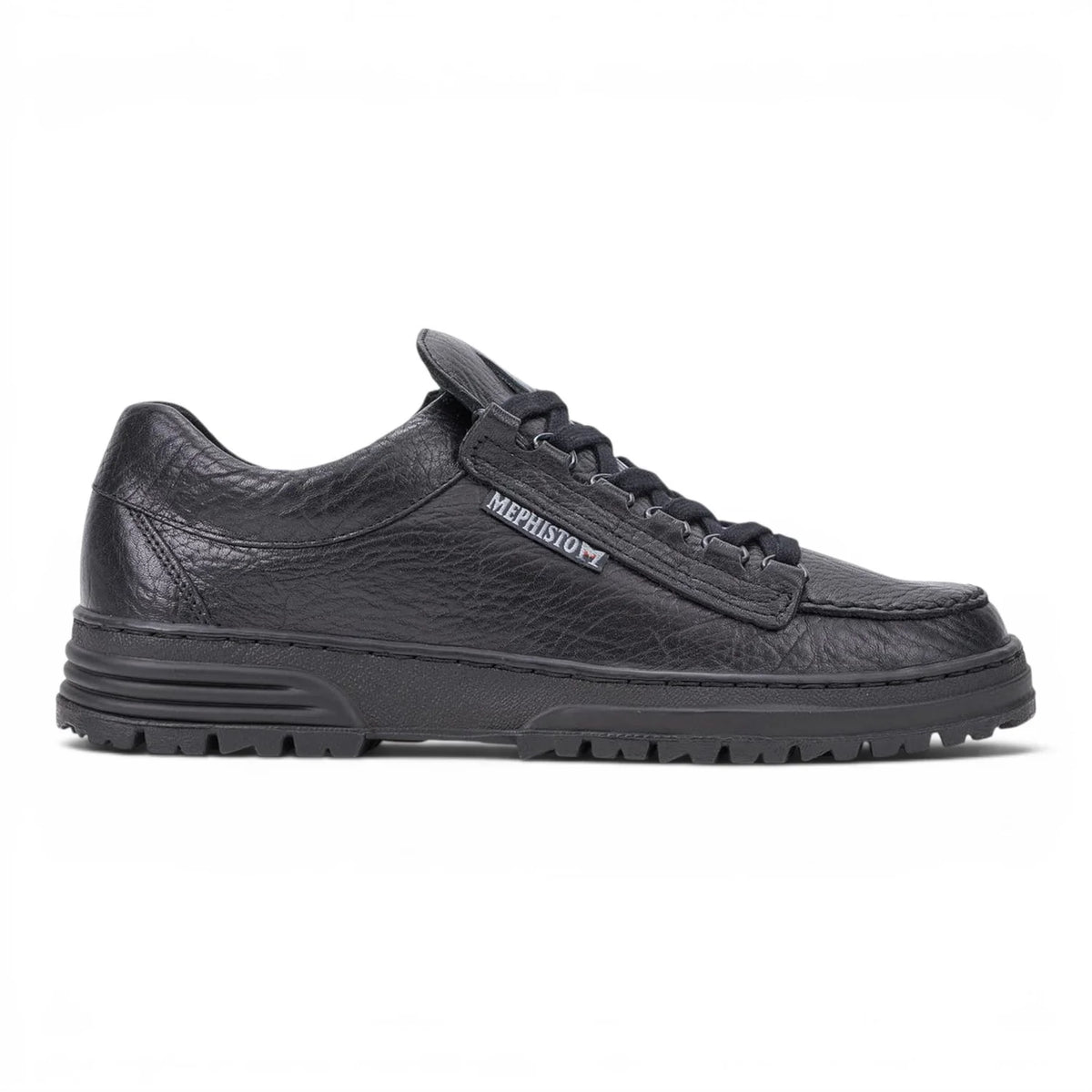 Mephisto - Cruiser Mamouth 714 Men's Black Leather Walking Shoes