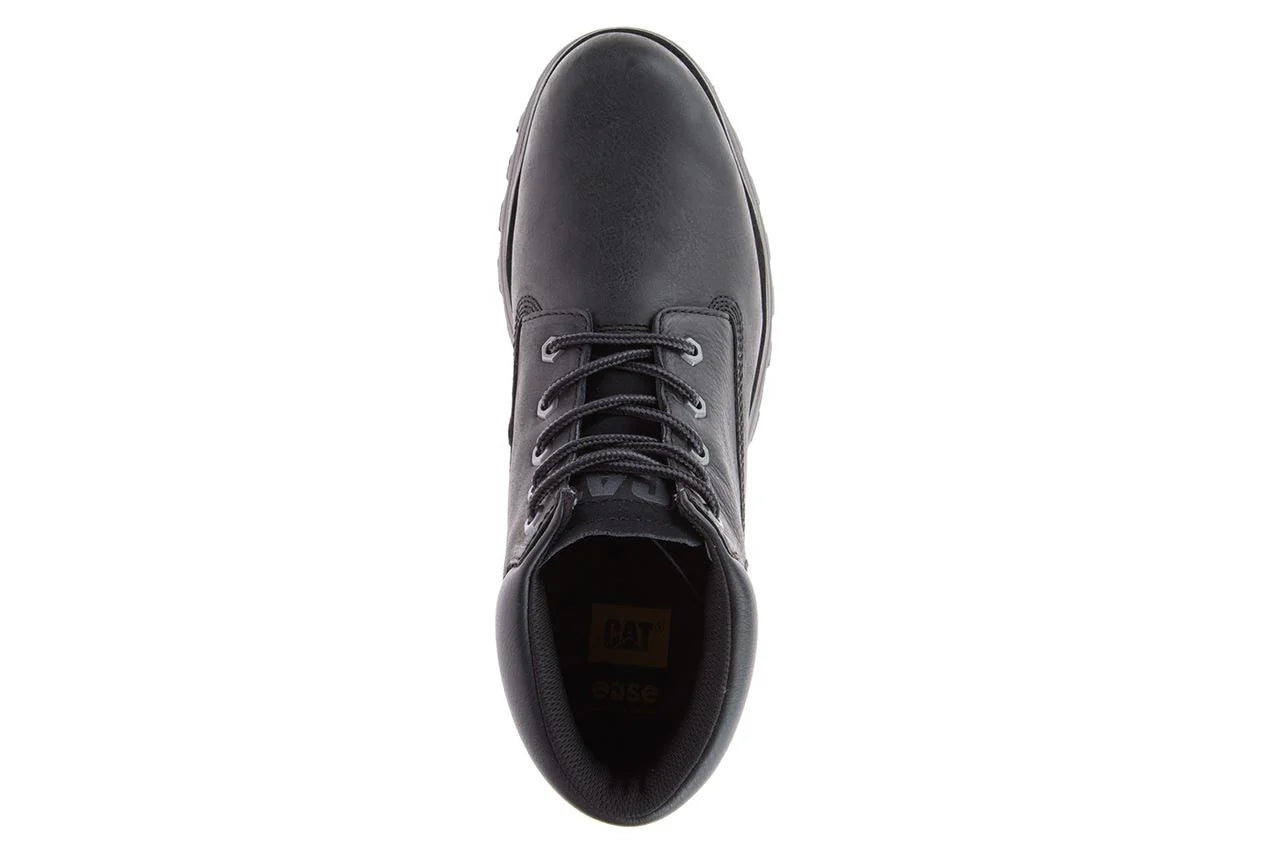 Caterpillar - Men's Founder Black Leather Boots