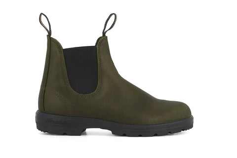 Blundstone - 2052 Dark Olive Leather Chelsea Boots