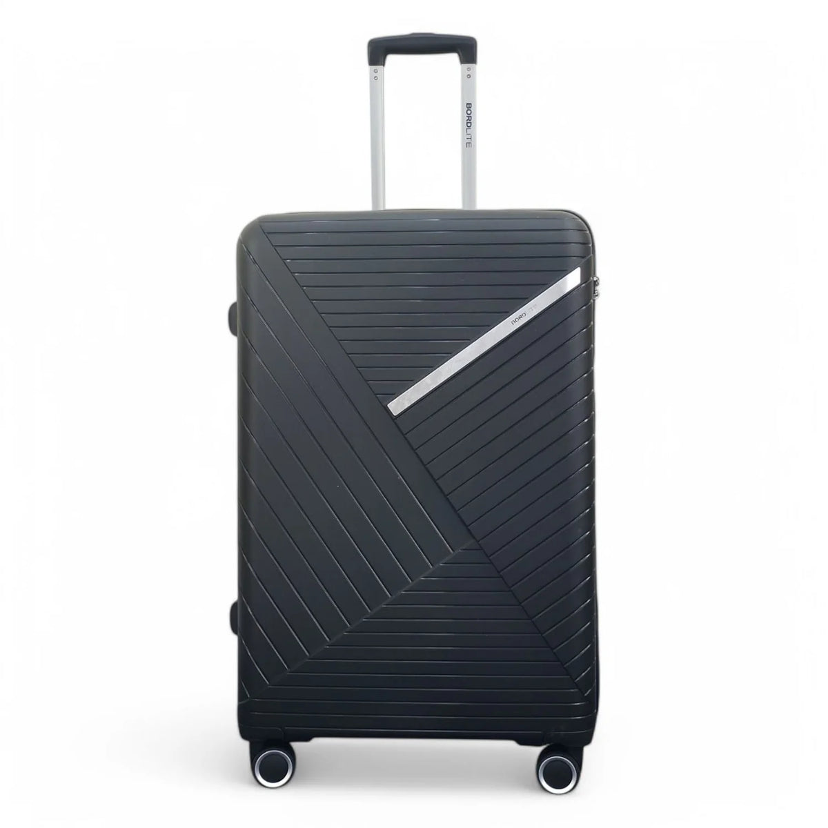 Chita Large Soft Shell Black Suitcase