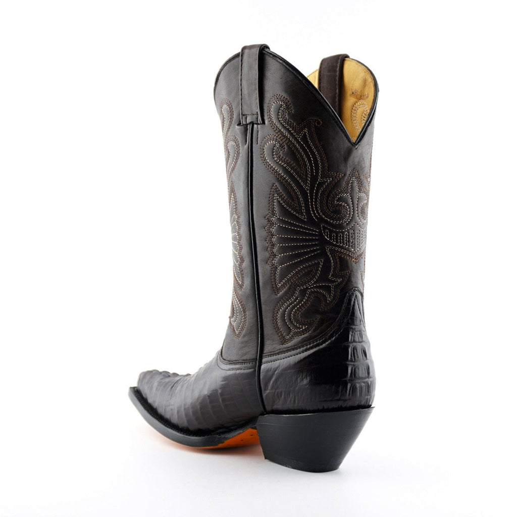 Grinders - Carolina Brown Leather Cowboy / Western Style Boots