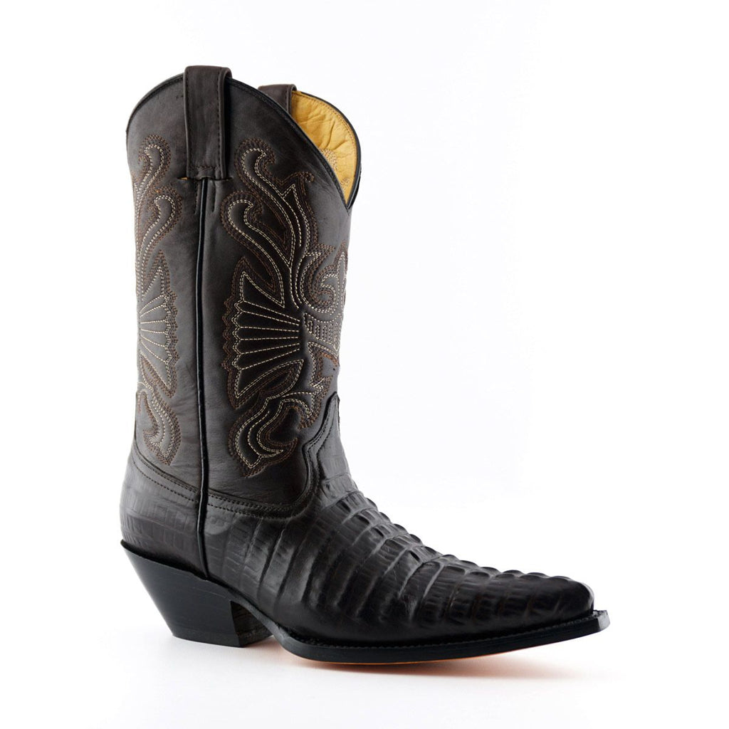 Grinders - Carolina Brown Leather Cowboy / Western Style Boots