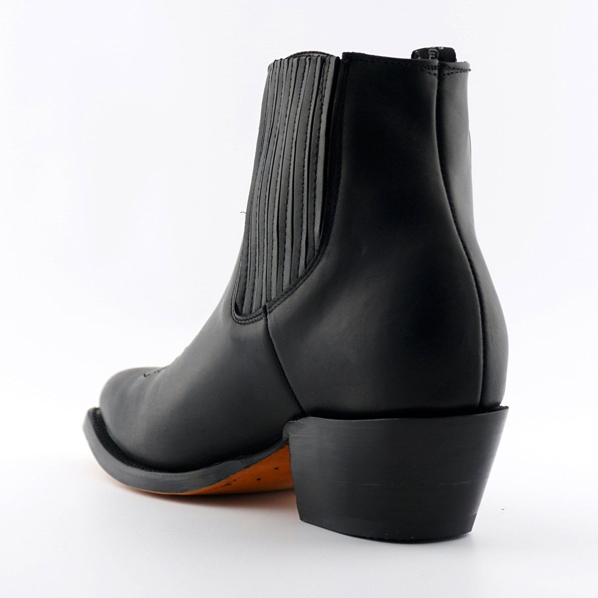 Grinders - Maverick Black Leather Cowboy / Western Style Boots