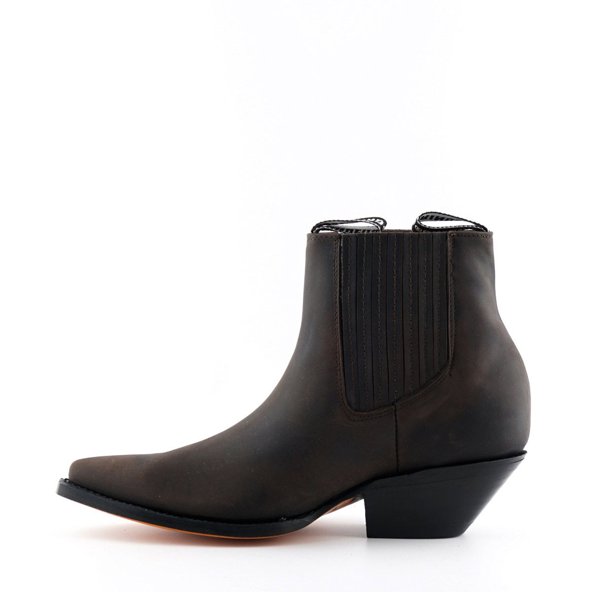 Grinders - Mustang Brown Leather Cowboy / Western  Style Boots