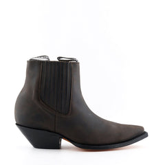 Grinders - Mustang Brown Leather Cowboy / Western  Style Boots
