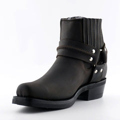 Grinders - Renegade Lo Brown Leather Cowboy / Western  Style Boots