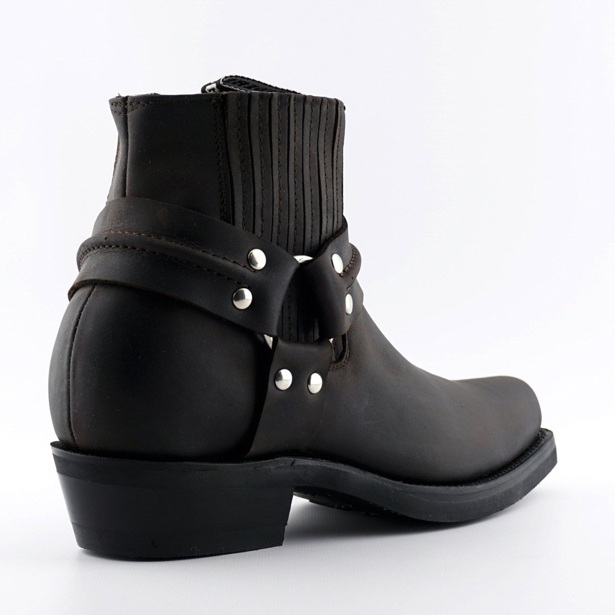 Grinders - Renegade Lo Brown Leather Cowboy / Western  Style Boots