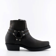 Grinders - Renegade Lo Brown Leather Cowboy / Western  Style Boots