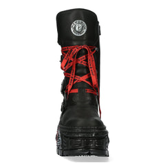 NEW ROCK -  WALL028B-C1 Chunky Platform Boots