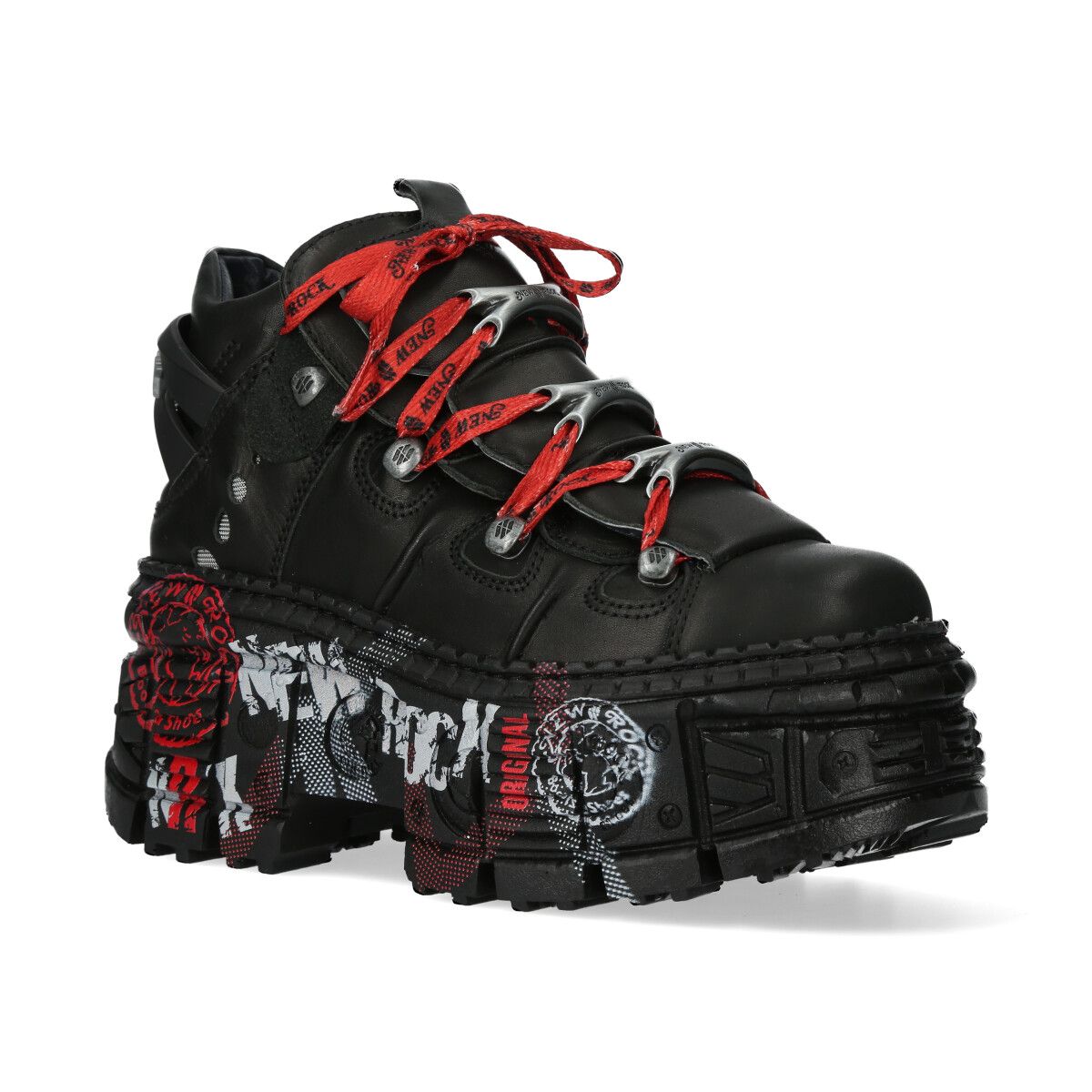 NEW ROCK -  WALL106-C9 Chunky Platform Boots