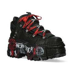 NEW ROCK -  WALL106-C9 Chunky Platform Boots