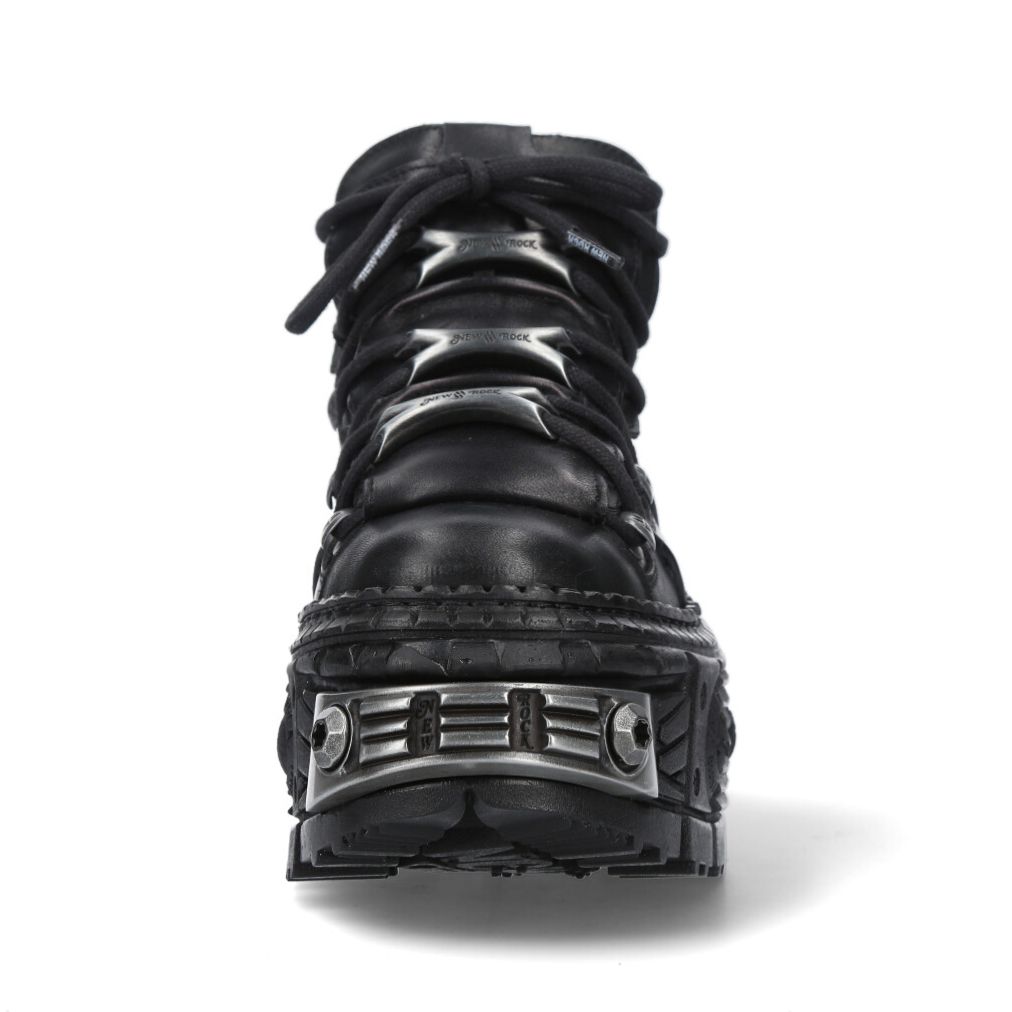 NEW ROCK -  WALL106-S10 Chunky Platform Boots