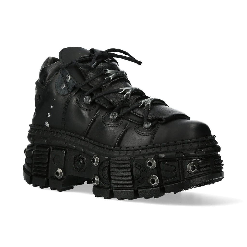 NEW ROCK -  WALL106-S25 Chunky Platform Boots