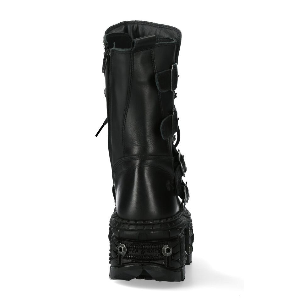 NEW ROCK -  WALL373-S11 Chunky Platform Boots