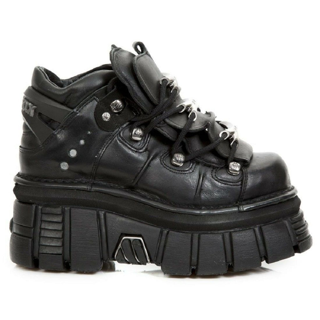 NEW ROCK -  M-106-S29 - Lace Up Tower Shoes