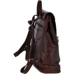 Vintage Brandy Leather Backpack