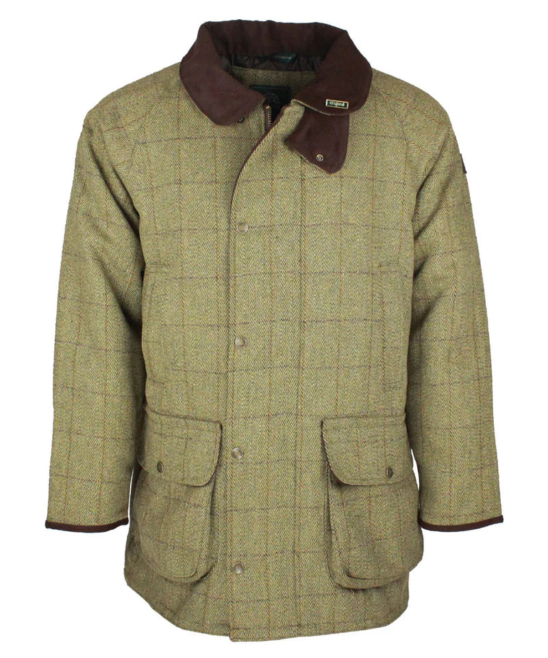 Men's Brampton Raglan Tweed Coat - SAGE