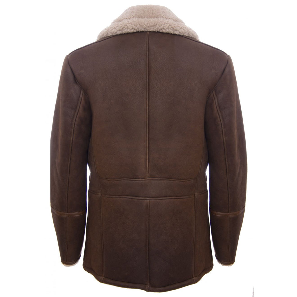 Men's Classic Sheepskin Coat: Carlos