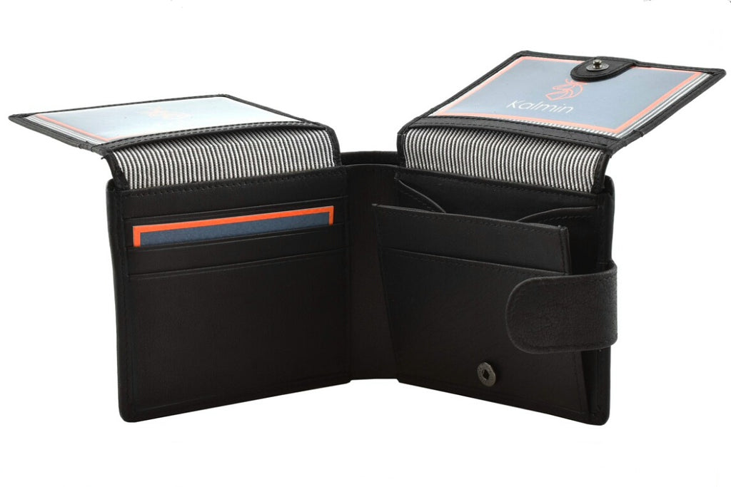 Mala - Shaftsbury Extra Capacity Leather Tab Wallet with RFID
