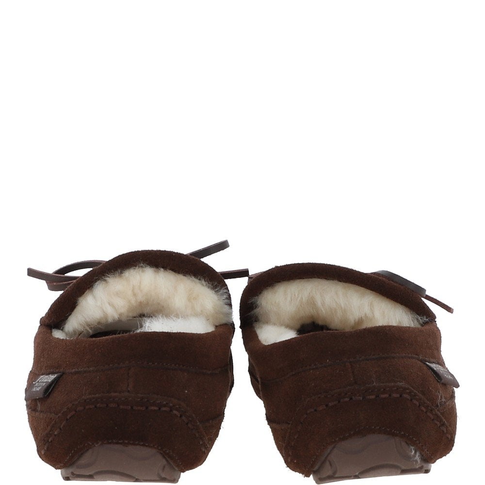 Men's Brown Sheepskin Moccasins - Maverick