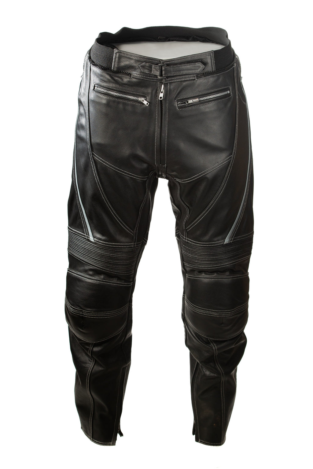 Leather trousers biker 2025
