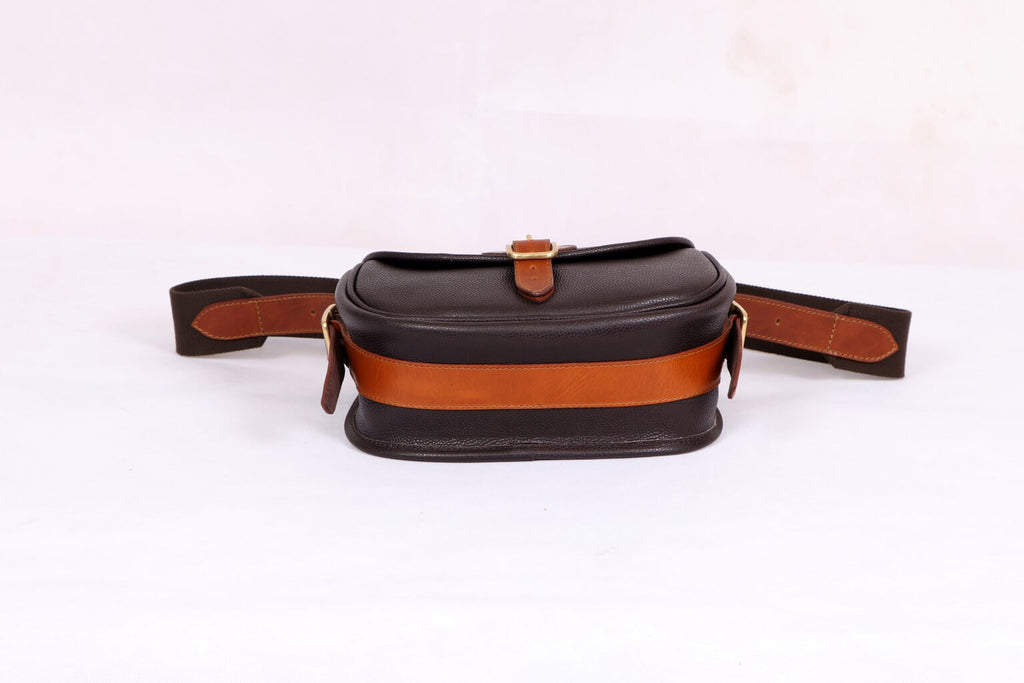 Dark Leather Cartridge Bag