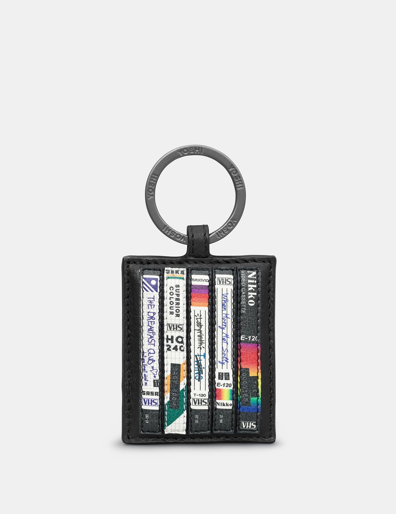 Yoshi - 'Be Kind Rewind' 80's Leather Key Ring