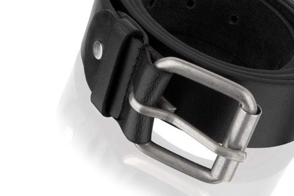 Men's Leather Roller Buckle Belt