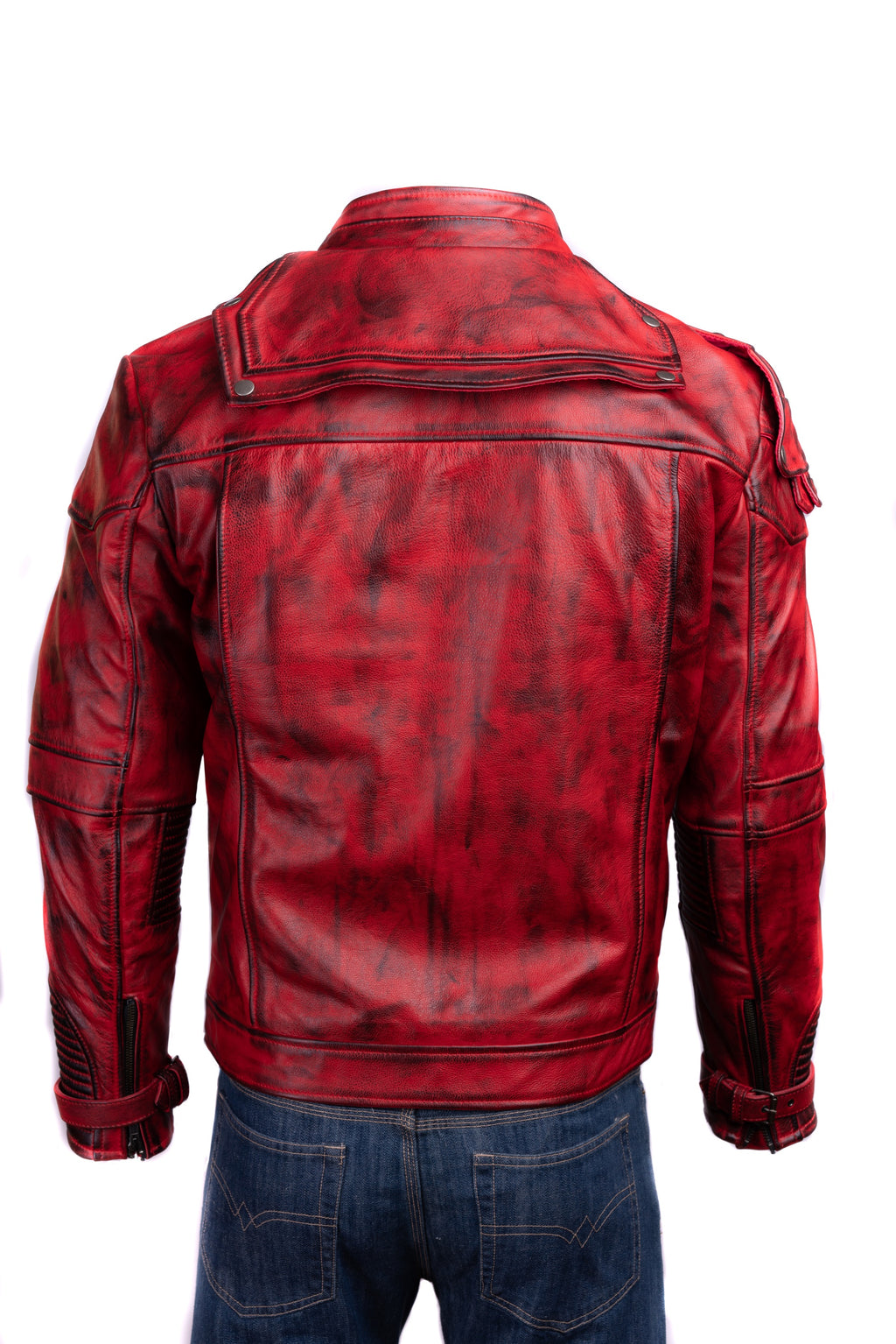 Men's Guardians Style Leather Jacket: The Guardian