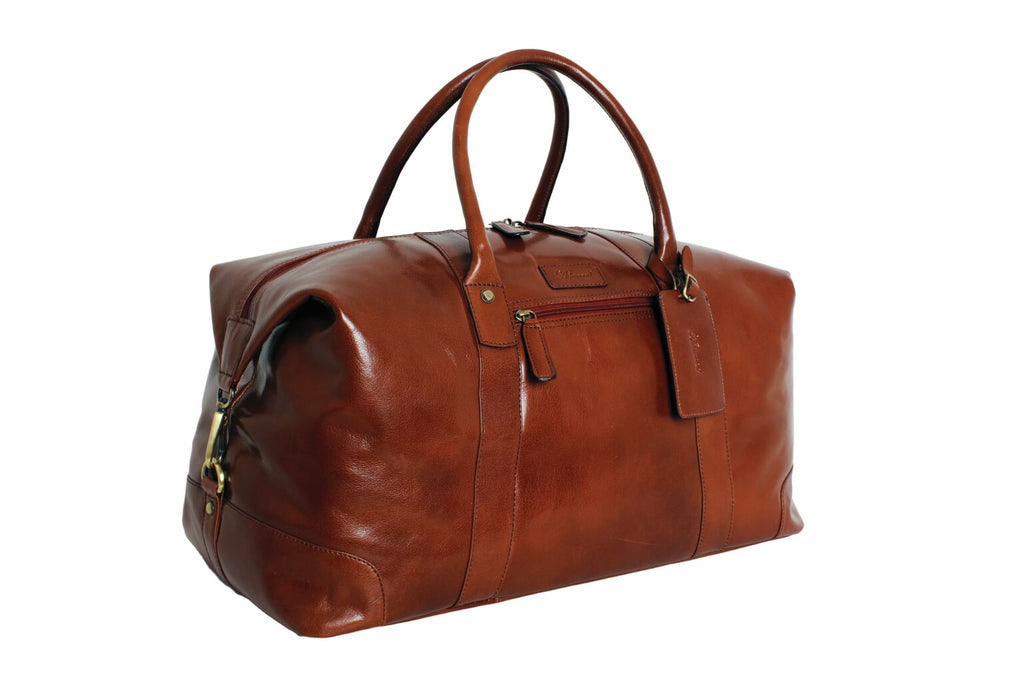 Large Leather Holdall