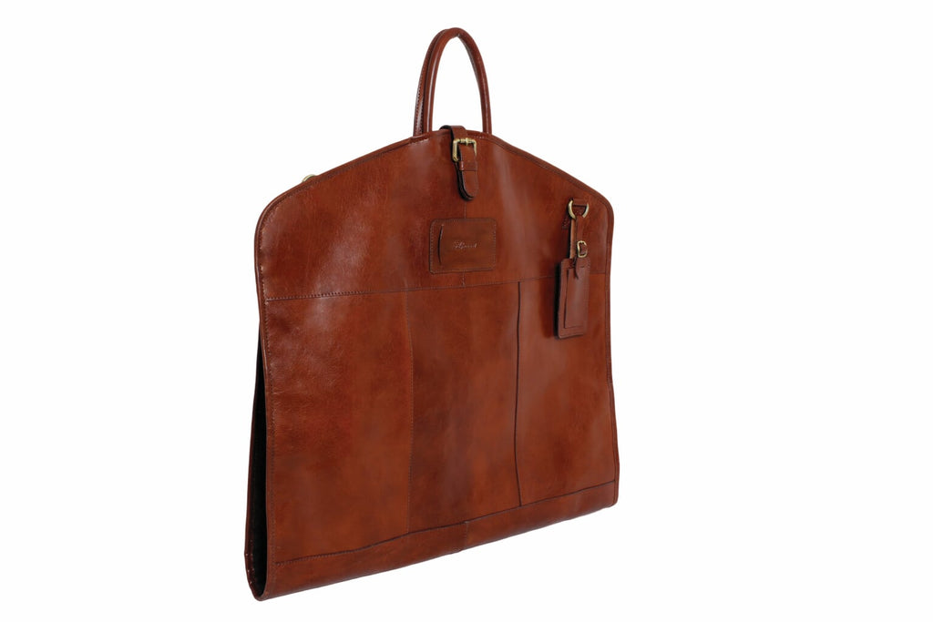 Men's Leather Suit Carrier