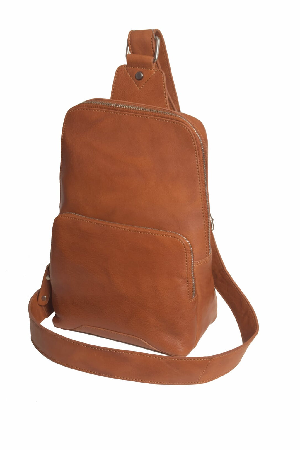 Men's Leather Cross Body Sling Bag