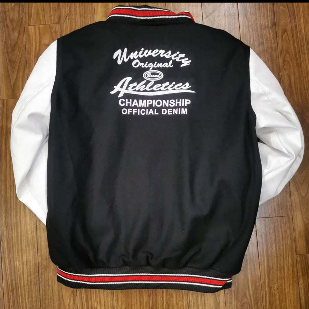 Men's Vintage Style College Bomber - Max
