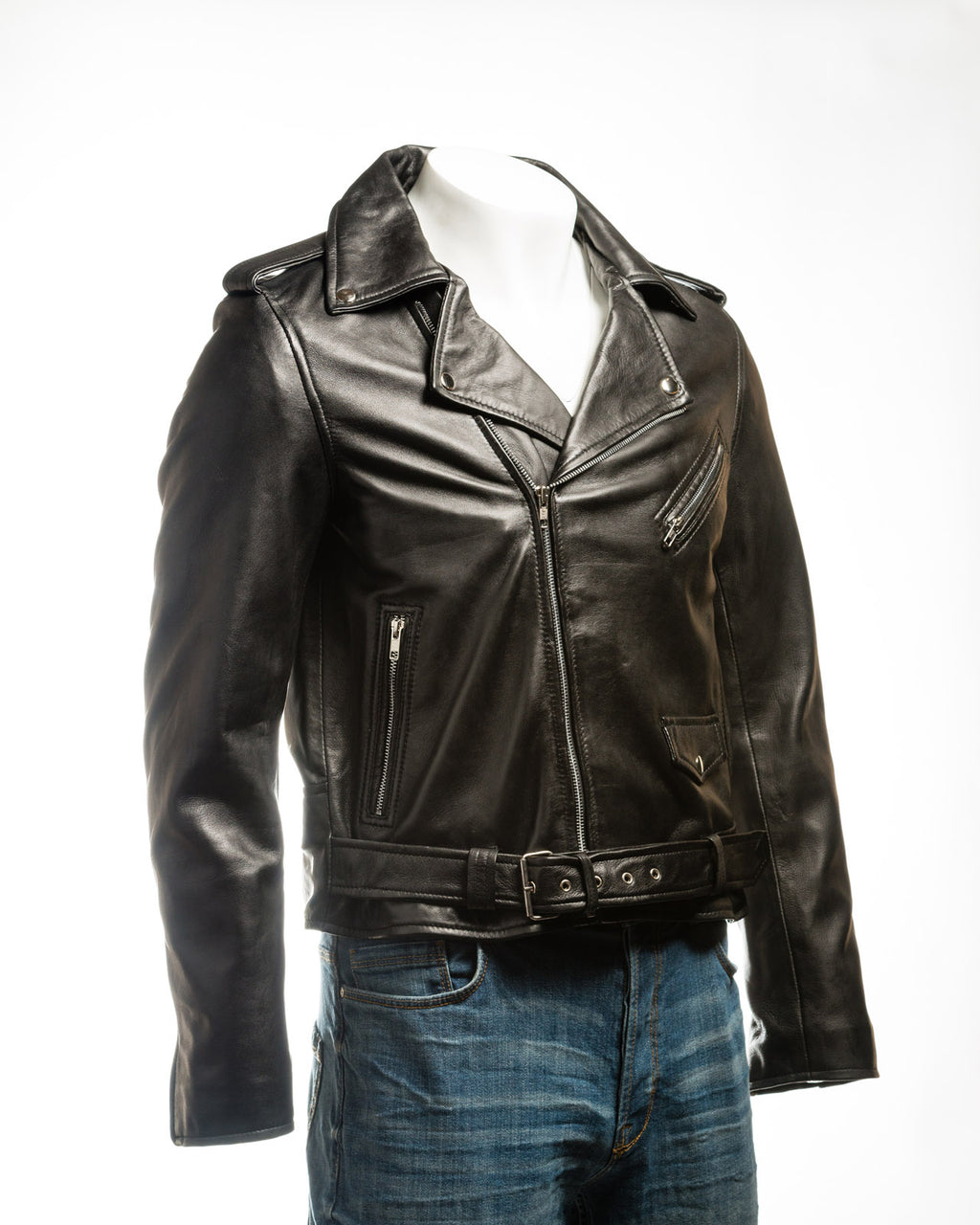 Men's perfecto deals leather jacket