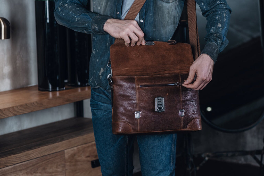 Men's  Leather Briefcase
